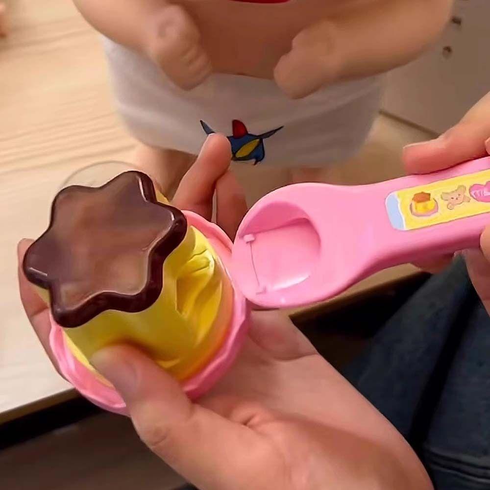 Food Feeding Strawberry Pudding Toy Role Play Play House Toys Pudding Feeding Toy Kids Gift