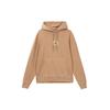 Essentials Solid Hoodie With Drawstring In Long Sleeve Men Tops Legendary-Dark-Brown FB7291-231