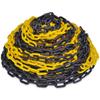 VidaXL Warning Chain 30 M Plastic Yellow and Black