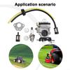 For Florabest Carburetor Kit Fuel Filter Office High Hardness