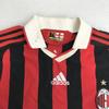 Adidas AC Milan 2008-2010 Serie A Soccer Uniform Men’s XS-S Black Red