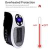 500W Winter Electric Heater Portable Heating Stove Mini Wall-Outlet Powerful Fast Heating Warm Heater Remote Control Electric Heater