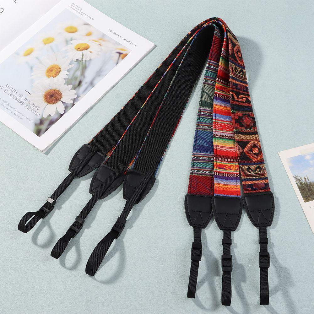 PU Leather Camera Shoulder Band SLR Camera Shoulder Strap Neck Strap DSL/DSLR Camera Strap