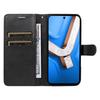 For Vivo Y29 4G/vivo T4x 5G/vivo Y300t 5G Leather Wallet Case with Strap Solid Color Phone Stand Cover