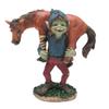 [R7084] - 'Pixie Musician' Injured Horse Figurine - 13 Cm