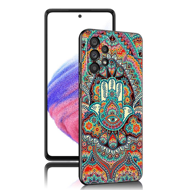 Mandala Chakra Yoga Phone Case For Samsung A04 A21 A30 A50 A52 S A13 A14 A22 A23 A32 A53 A73 5G A11 A12 A31 A33 A51 A70 A71 A72