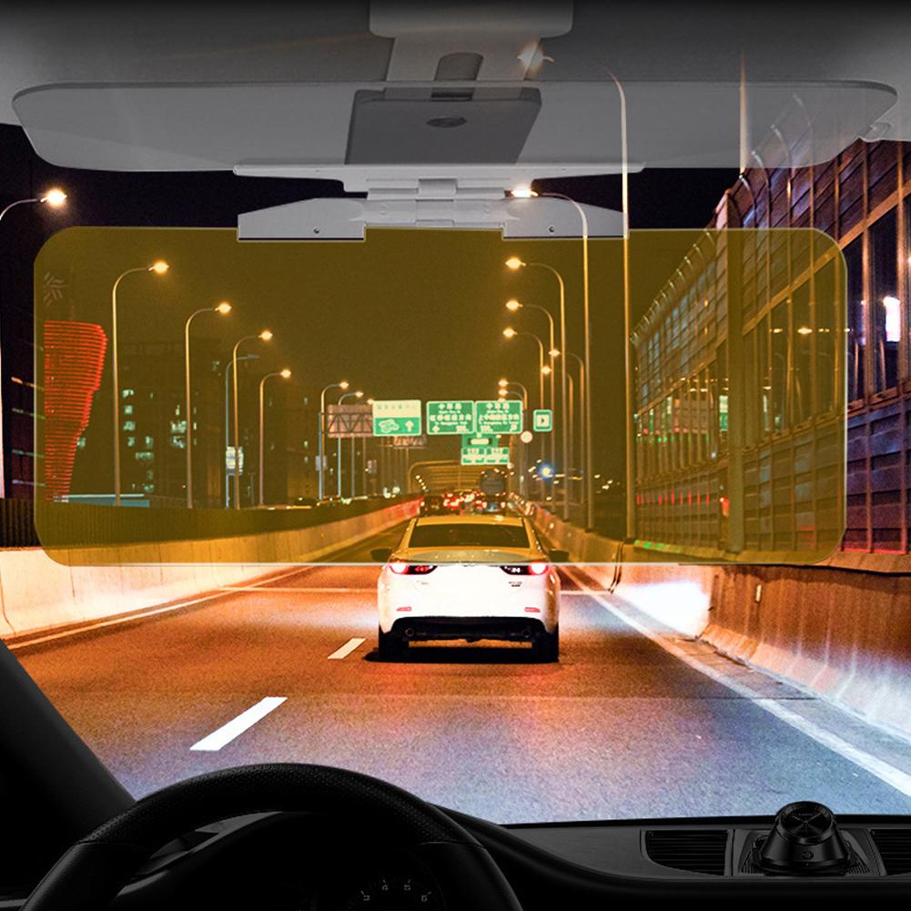 Adjustable Sun Blocker Anti-UV HD Anti Sunlight Dazzling Goggle Fold Flip Down Clear View Visor HD Day Night Anti-Dazzle Goggles