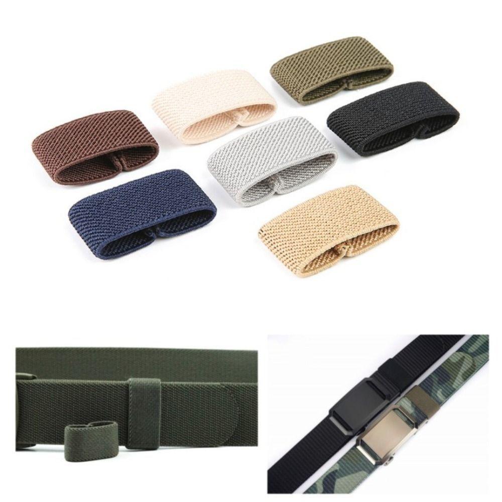 Belt Nylon Belt Clip New Thickened Belt Loop Elastic Buckle Fixed Trouser Belt Belt Elastic Ring