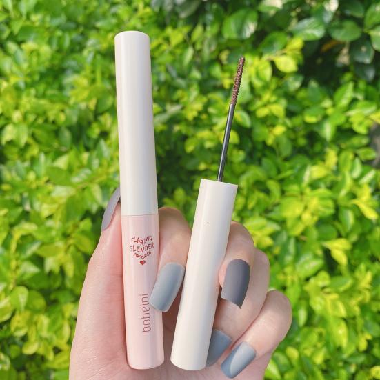 1.5g Eyelash Fiber-filled Mascara Natural Effect Curly Makeup Accessory Lasting All Day Lengthening Mascara for Girl