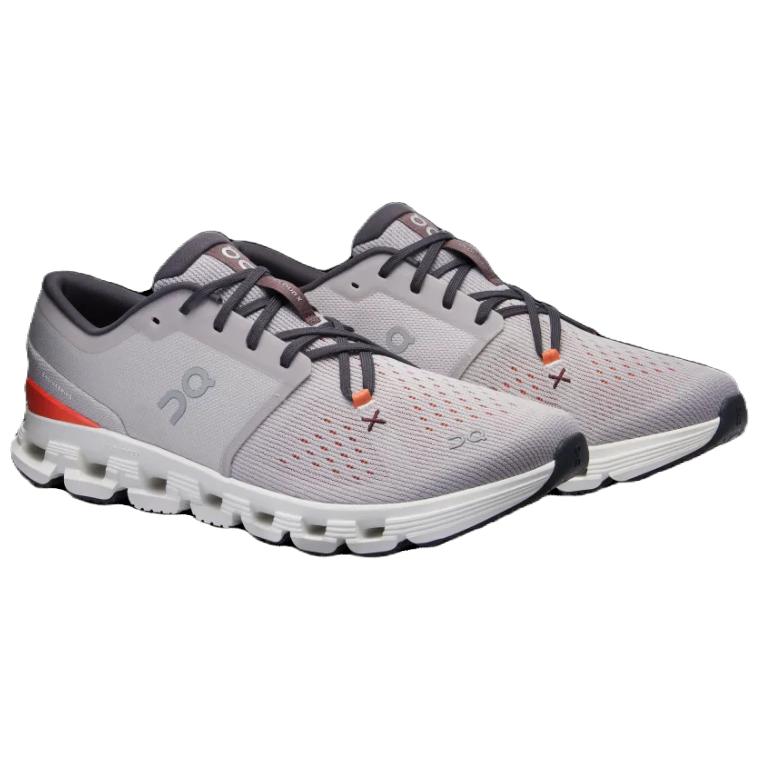 ON Cloud X 4 Silver Flame Men Sneakers Grey 3ME30042905