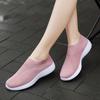 Comfortable And Breathable Elastic Socks Shoes Flat Socks And Casual Lightweight Flying Woven Footwear Women's Shoes Versatile