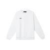 Under Armour Logo Pattern Round Neck Pullover Sports Long Sleeve Sweatshirt Unisex Sweatshirt White 24600305-100