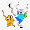 Finn Arms Finn The Human Jake The Dog Iron On Heat Transfer Printing Vinyl Patches Sticker for Clothes DIY Appliques Washable Patches