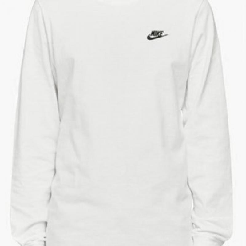 Nike Men S nSw Club Long Sleeve Tee Ar5193 100