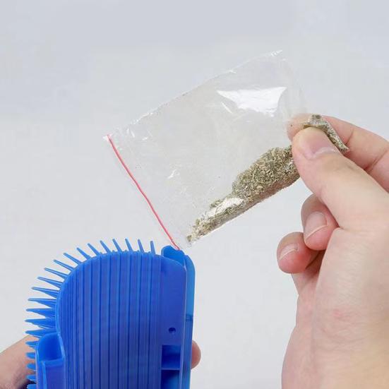 Cat Self Groomer Wall Table Legs Corner Massage Comb Cat Scratcher Grooming