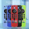 Silicone TV Remote Control Case Fit for Amazon ALEXA Voice Fire TV Stick 4K 3rd Generation Shockproof Anti-Slip Protector Cover