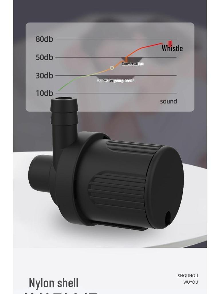2024 Мини Бесщеточный Водяной Насос DC12V для Гидропоники и Льдогенераторов