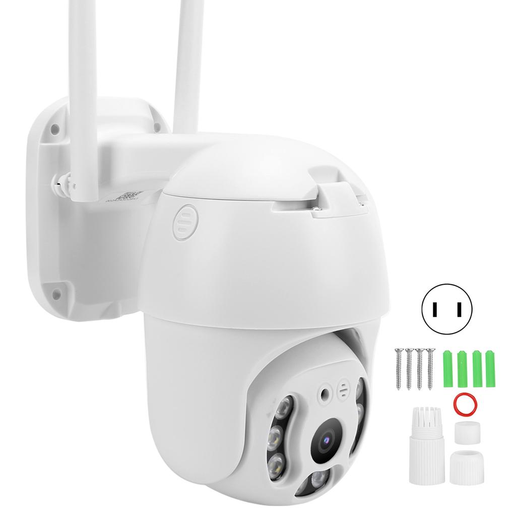 Outdoor IP Camera IP66 CCTV WiFi Remote HD Full Color Day and Night Home Security