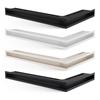 Vent Cover LUFT Corner 56x56x9 White Slim