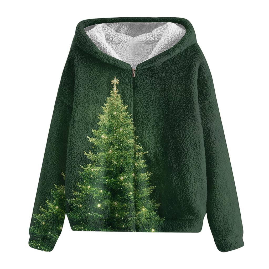 Мужская зимняя флисовая толстовка с капюшоном на молнии с накладным карманом, повседневная куртка