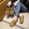 Women's Breathable Driving Casual Shoes Slip-On Business Formal Bean Bean Leisure Leather Shoes Summer Trendy Versatile Loafers