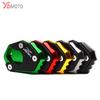 For Kawasaki Z800 Z 800 2012 2013 2014 2015 2016 Motorcycle Aluminum Side Stand Enlarger Kickstand Extension Plate Pad