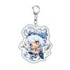 Game Sethos Mualani Kachina Kinich Emilie Cosplay Keychain Bag Pendant Acrylic Keyring Accessories Prop