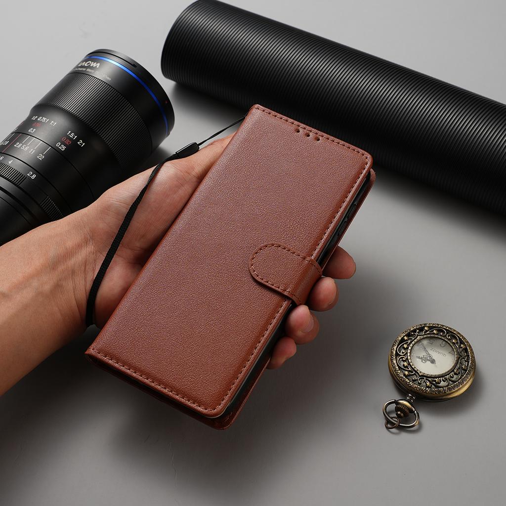 Leather Case Protect Cover For Samsung Galaxy A54 A53 A23 A24 A15 A14 A13 A12 A52 A34 A33 A21S A10 A20E Stand Flip Wallet Case