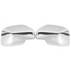 2Pcs Rearview Mirror Cover Chrome Caps Fit for Land Rover DiscoveryFreelander 2Range Rover Sport