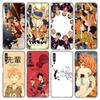 Anime Volleyball Phone Case For Huawei Honor 7A 8A 9X 20 Pro 8 10X Lite 7S 8C 8S 8X 9A 9C 10i 20i 30i 20E 20S Soft Black Cover