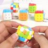 Mini Cube 3x3x3 Keychain Magic Cube Puzzle Professional Magic Cube Children's Toys