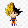 Patches For Clothes Bag Iron On Thermal Stickers Dra Of Chibi Goku Goku Vegeta Pattern Washable Heat Transfer