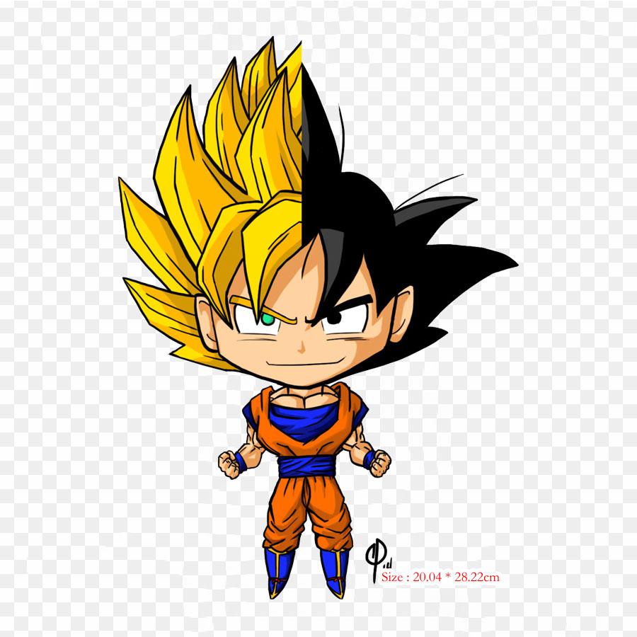Patches For Clothes Bag Iron On Thermal Stickers Dra Of Chibi Goku Goku Vegeta Pattern Washable Heat Transfer