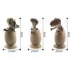 3pcs/set Dinosaur Egg Toy VS Magic Water Growing Dinosaur Egg Action Figure Learning Tool