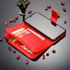 9 Card Slots Double Layer Wallet Phone Case Bag for Iphone 7 8 11 12 Samsung A10 A20 A30 A51 A71 Huawei Xiaomi Multi-function Mobile Phone Covers