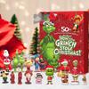 Christmas Advent Calendar 2023 Christmas Themed Figures 24 Days Christmas Eve Countdown Calendar Gift Box for Kids