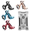 Mountain Bicycle MTB Aluminum Alloy Phone Holder Motorcycle Cellphone Handlebar Mount Cradle