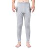 Men Winter Long Johns Great Elasticity Soft Pure Color High Waist Thick Warm Open Crotch Slim Fit Skinny Casual Plus Size Ankle Banded Length