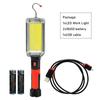1/2/4PCS Work Light Portable Lamp Hook Magnet Camping Lamp High Low COB USB Rechargeable 18650 Flashlight Torch Work Waterproof