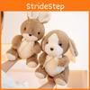Brown Dog Rabbit Bear Plush Toys Cutes Cartoon Children Birthday Dolls Gift