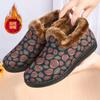 Winter Old North Cotton Shoes Women's Velvet Warm Elderly Grandma Cotton Boots Thickened Non-slip Middle-aged and Elderly Mother Shoes Short Boots