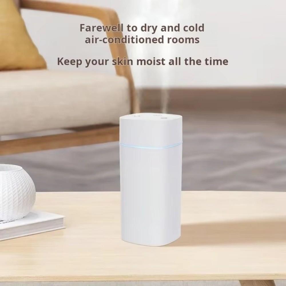 Dual Nozzle Mini Humidifier Large Capacity Silent Oil Diffuser Desktop Home Bedroom