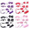 BDSM Sex Bondage Gear Set Handcuffs Adult Games Whip Gag Nipple Clamp Exotic Accessories Bdsm Toys for Couples Bondage