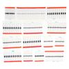 200Pcs Diode Assorted Kit 14 Kinds Electronic Components Package Silver Alloy Industrial Supply