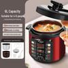 Smart Multifunction Electric Pressure Cooker - Double Pot, Large Capacity, Automatic, High-Pressure Rice & Porridge Cooker