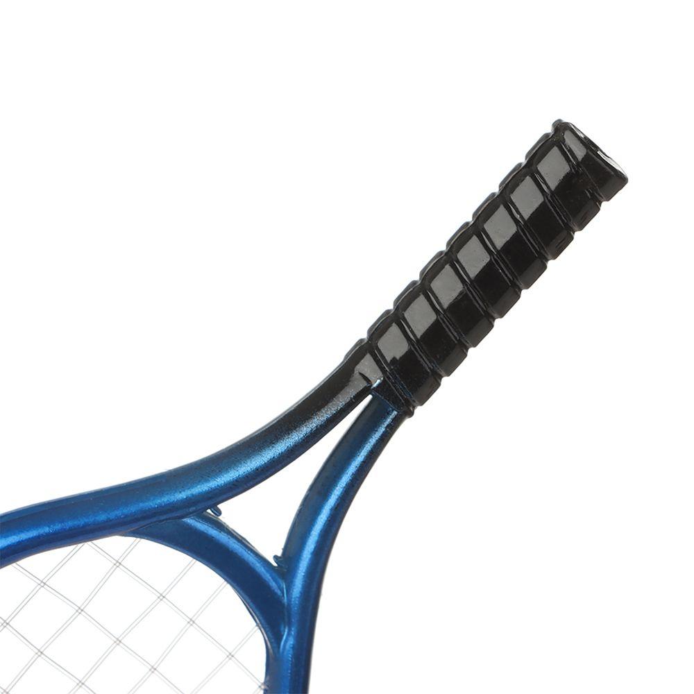 Garden Gift Sport Tennis Model Miniature Tennis Racket Mini Tennis Racket&Ball Doll House Tennis