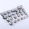 Thicken For 6-12mm Furniture Hardware Glass Clamp Panel Bracket Shelves Clips Shelf Holder Support