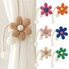 1PC Magnetic Buckle Curtain Tieback Flower Shape Curtain Holders Curtain Accessories Kids Room