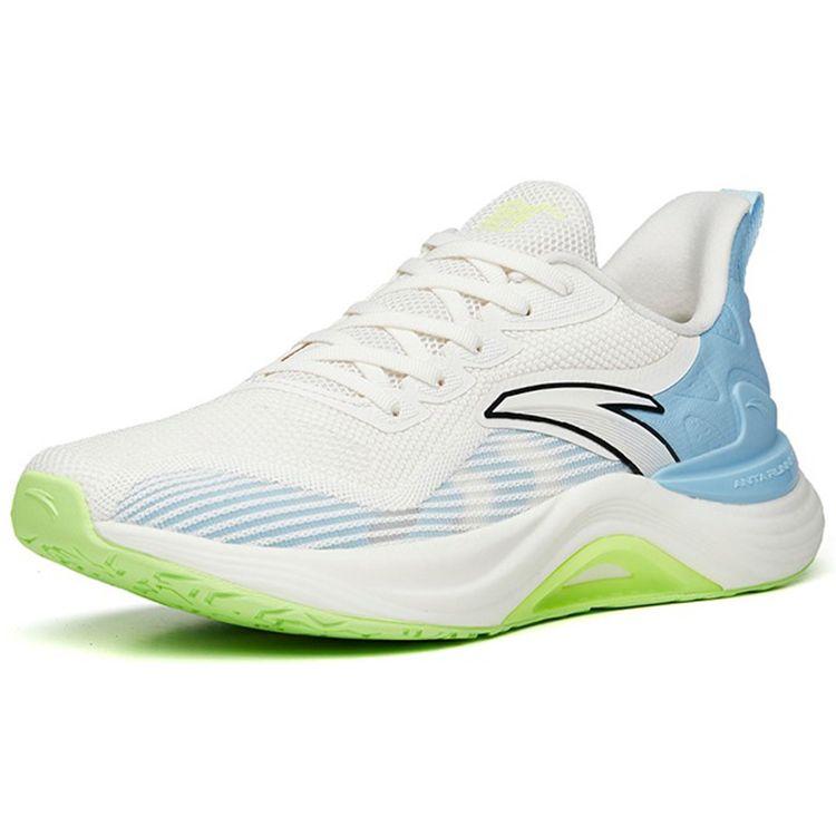 Anta Run 2.5 Breathable Lightweight Low-Top Running Shoes Men Sneakers White Blue 112235582-9