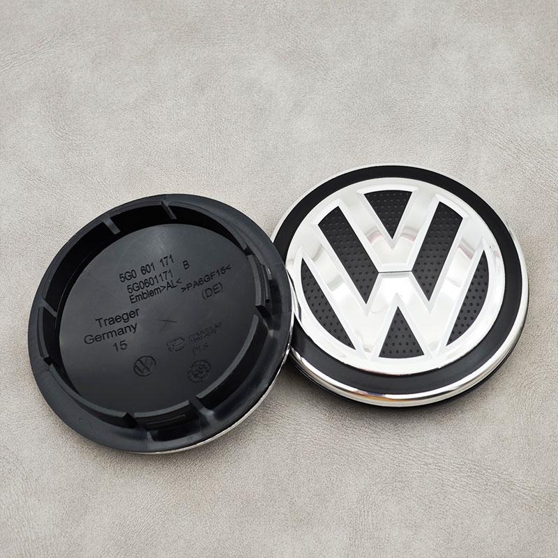 Для VW Volkswagen Jetta MK5 Golf 4 шт. 65 мм Центральные колпачки ступицы колеса автомобиля Для Volkswagen VW Golf Passat Tiguan Lamando Teramont Cross